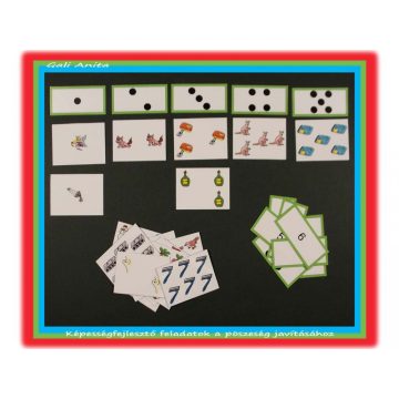   Logopédiai szemléltető segédanyag- Mennyiség-számkép egyeztetés